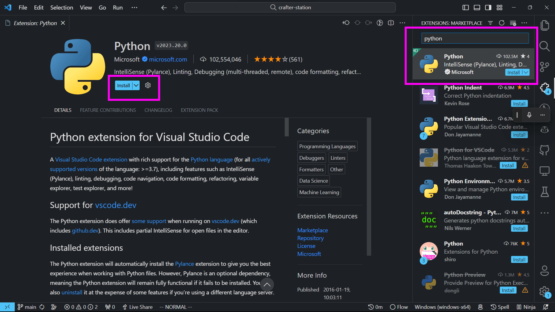 Railly Hugo | How To Setup Python + Jupyter Notebook + VS Code on Windows
